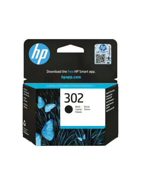HP 302 Cartucho Tinta Original Negro