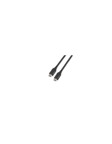 CABLE AISENS USB 3.1 GEN 2 TIPO-C MACHO A USB TIPO-C MACHO 1M NEGRO
