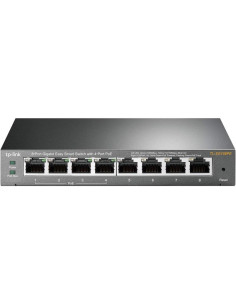 SWITCH TP-LINK GIGABIT 8 PUERTOS TL-SG108PE EASY SMART GESTIONABLE 4 POE