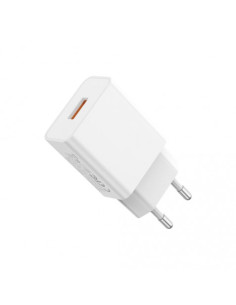 CARGADOR DE CORRIENTE USB 18W CON CABLE TIPO C XO