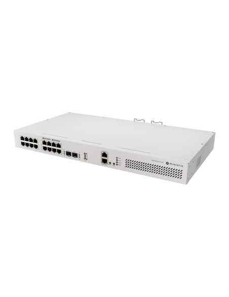 Mikrotik CRS418-8P-8G-2S+RM Cloud Router/Sw L2/L3 Gigabit Ethernet (10/100/1000) Energía sobre Ethernet (PoE) 1U