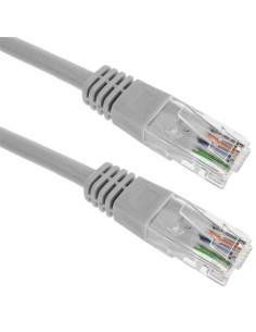 CABLE DE RED CAT.5E UTP FLEX 0.25M GREY 2