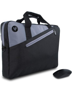 MALETIN NGS MONRAY MASTER 15,6 BLACK + RATON WIRELESS BLACK