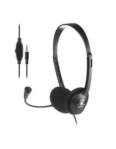 AURICULARES + MICROFONO NGS MS103MAX JACK 3.5 BLACK