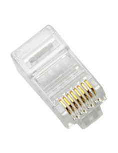 CONECTOR BOLSA 100UD RJ45 VENTION MACHO CAT6 UTP