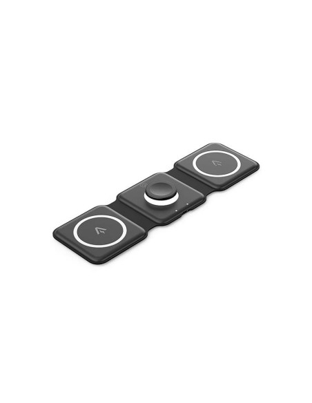 BASE CARGADOR PAD VENTION SMARTPHONE/APPLE WATCH/AURICULARES WIRELESS BLACK