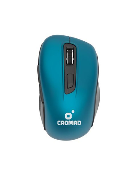 RATON X70 INALAMBRICO AZUL CROMAD