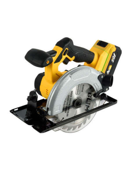 SIERRA CIRCULAR 20V 165MM | BATERIA 4AH BLIM
