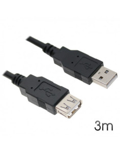 CABLE USB 2.0 EXTENSION 3M AM-AF CROMAD