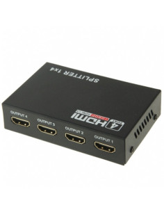 MINI SPLITTER HDMI 4 PUERTOS | 3D FULL HD CROMAD