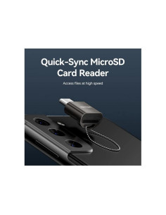 LECTOR DE TARJETAS EXTERNO VENTION USB-C MICROSD BLACK 2