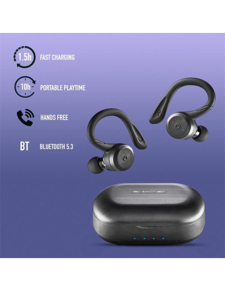 AURICULARES NGS ARTICA JOGGER EARPHONES BLUETOOTH TWS IPX7