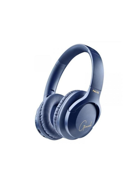 AURICULARES NGS ARTICAGREED WIRELESS BLUETOOTH/MICROFONO/AUX BLUE