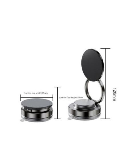 SOPORTE COCHE POR VACIO MAGNETICO COMPACTO C177 XO