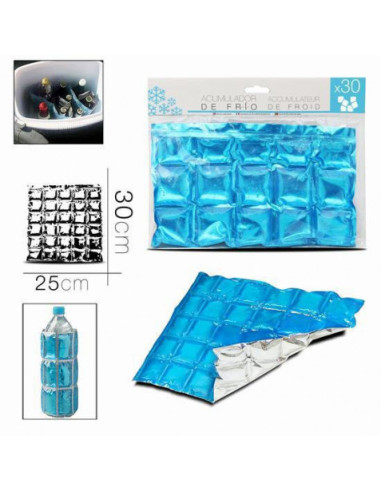 BOLSA 30 CUBITOS DE HIELO 25X30CM URBAN LIVING