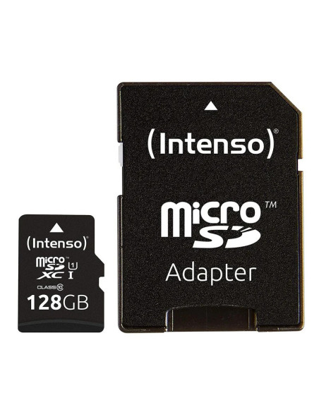 TARJETA DE MEMORIA MICROSDXC INTENSO UHS-I PREMIUM 128GB ADAPTADOR