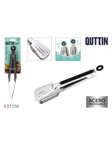 PINZAS DE COCINA 27CM ACERO INOX QUTTIN