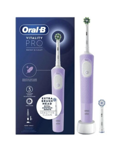 CEPILLO DE DIENTES ELECTRICO VITALITY PRO PURPURA