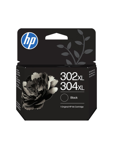 HP Cartucho de Tinta Original 302XL/304XL negro
