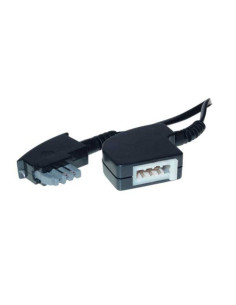 S/CONN maximum connectivity 70220- cable telefónico 10 m Negro