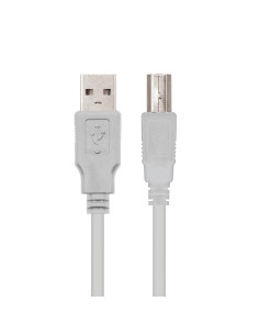 CABLE USB 1,8M IMPRESORA A/M-B/M NANOCABLE 2