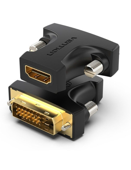 ADAPTADOR CONVERSOR VENTION HDMI/H A DVI (24+1)/M BLACK