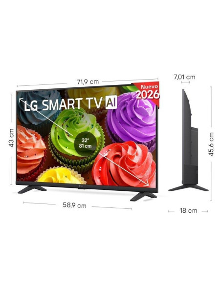 TELEVISOR LG 32 LED FHD USB SMART TV WIFI BLUETOOTH