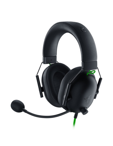 AURICULARES + MICROFONO RAZER BLACKSHARK V2 X GAMING HEADSET 7.1 JACK 3.5MM BLACK