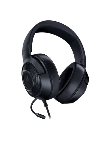 AURICULARES + MICROFONO RAZER KRAKEN X GAMING HEADSET 7.1 JACK 3.5MM BLACK