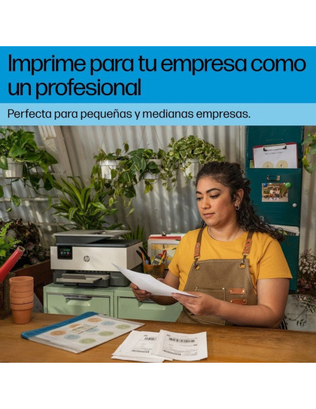 IMPRESORA HP OFFICEJET PRO MULTIFUNCION 9125E COLOR ETHERNET/WIFI DUPLEX