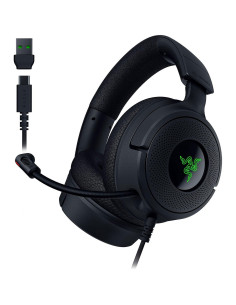 AURICULARES + MICROFONO GAMING RAZER KRAKEN V4 X HEADSET 7.1 USB BLACK