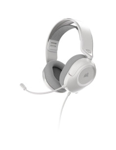AURICULARES + MICROFONO GAMING CORSAIR HS35 V3 USB HEADSET 7.1 WHITE 2