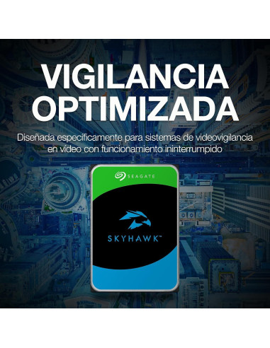 DISCO DURO 8TB SEAGATE SKYHAWK SERVEILLANCE 3,5 SATA3