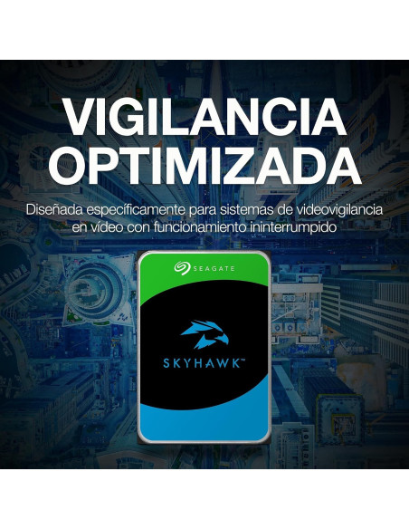 DISCO DURO 8TB SEAGATE SKYHAWK SERVEILLANCE 3,5 SATA3