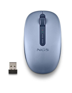 RATON NGS FOG DUAL WIRELESS SILENT ERGONOMIC BLUE