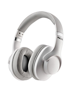 AURICULARES NGS ARTICA STORM WIRELESS BLUETOOTH MICROFONO DIADEMA WHITE