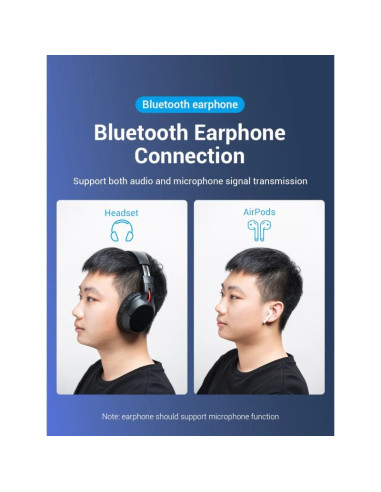 ADAPTADOR VENTION BLUETOOTH 5.0 USB