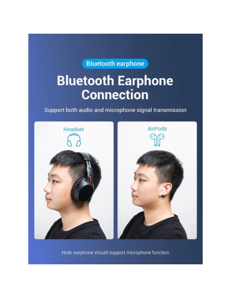 ADAPTADOR VENTION BLUETOOTH 5.0 USB