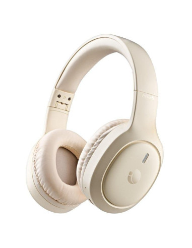 AURICULARES NGS ARTICA TEMPEST WIRELESS BLUETOOTH/MICROFONO/JACK BEIGE