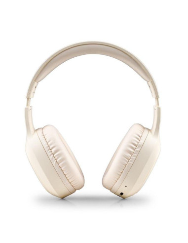 AURICULARES NGS ARTICA TEMPEST WIRELESS BLUETOOTH/MICROFONO/JACK BEIGE