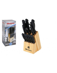 SET CUCHILLOS Y TIJERA TACOMA 14 PCS QUTTIN