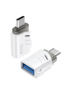 ADAPTADOR OTG USB HEMBRA A USB TIPO-C MACHO NB256B XO