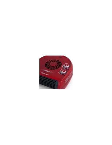 CALEFACTOR ORBEGOZO FH 5033 2500W 2 VELOCIDADES MODO VENTILADOR TERMOSTATO REGULABLE PROTECCION SOBRECALENTAMIENTO ROJO 16849 O