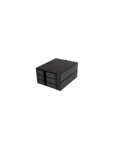 StarTech.com Rack Móvil Backplane con 3 BahÍ­as Hot Swap de 3.5 Negro