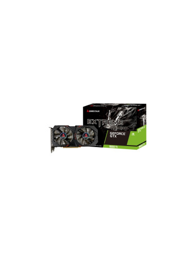 VGA BIOSTAR GTX1660Ti-6GB ATX GDDR6 DISPLAYPORT HDMI DVI CUDA 1536 192BITS