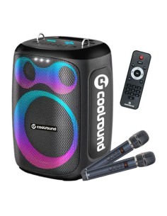 ALTAVOZ KARAOKE PORTATIL COOLSOUND BLAST 8\" 300W NEGRO