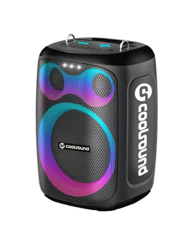 ALTAVOZ KARAOKE PORTATIL COOLSOUND BLAST 8\" 300W NEGRO
