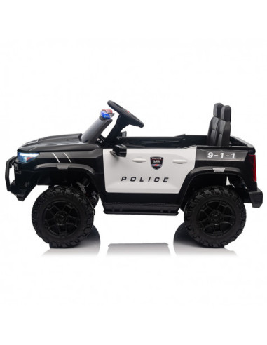 COCHE INFANTIL A BATERIA CON CONTROL REMOTO COCHE PATRULLA