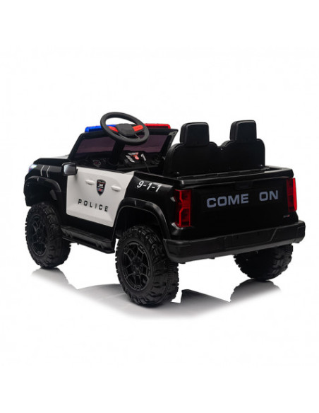 COCHE INFANTIL A BATERIA CON CONTROL REMOTO COCHE PATRULLA