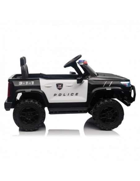 COCHE INFANTIL A BATERIA CON CONTROL REMOTO COCHE PATRULLA